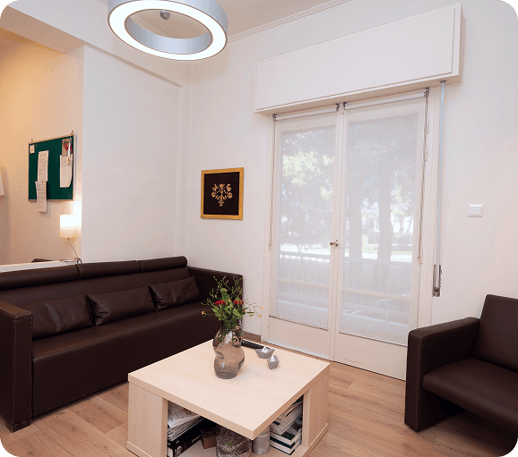 Ιατρείο Αυλώνα - αίθουσα αναμονής